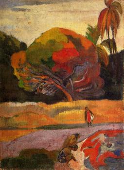 Paul Gauguin : Women at the Riverside